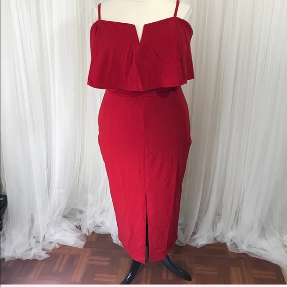 50s Style Fitted Dress - Picture 5 of 11